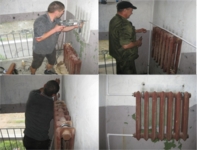 Восстановление подъездного отопления Гоголя дом 2 июнь 2014